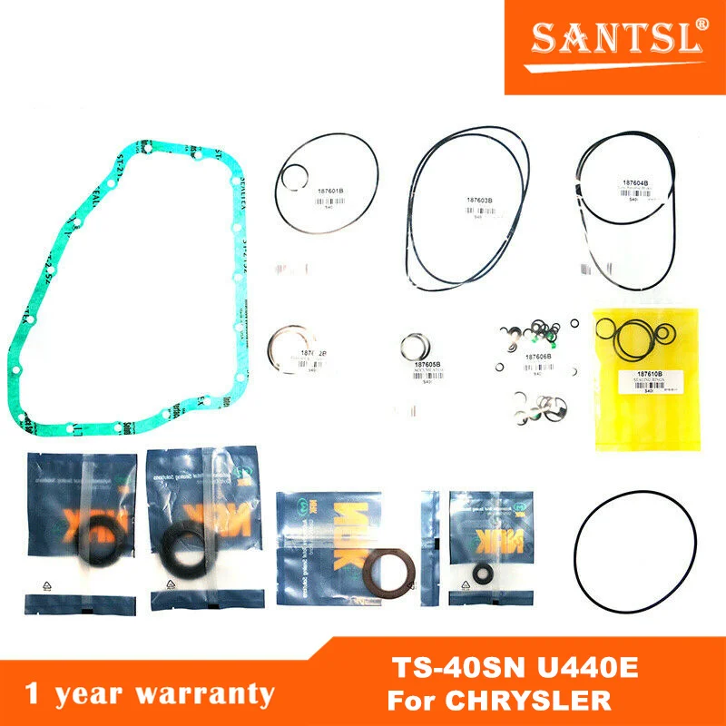 

S40I TS-40SN U440E Automatic Transmission Overhaul Rebuild Kit With Seals Gaskets Fit For CHRYSLER Transnation