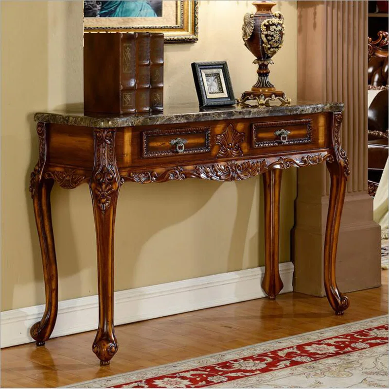 antique style Console Table Natural marble style o1197