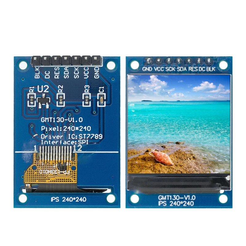 TENSTAR TFT Display 0.96/1.3/1.8 Inch IPS TN 7P SPI HD 65K Full Color LCD Module ST7789 ST7735 Drive IC 80*160