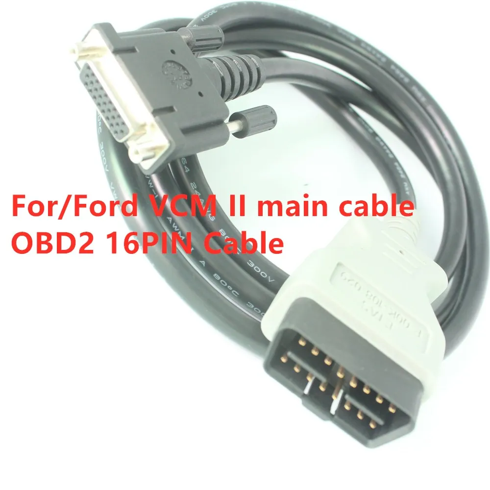 Acheheng car OBD2 Cables for Ford VCM II Diagnostic Scanner for m-azda For VCM ii IDS obd scanner VCM2 main tester connect cable