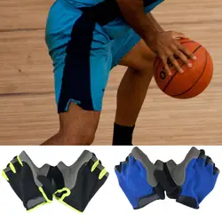 Adult Kids Basketball Practice Ball Control Shooting Training Half Finger Gloves