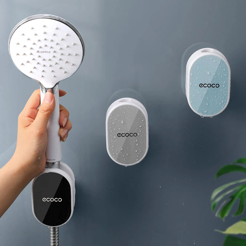 ECOCO ใหม่ Shower Universal ฝักบัวหัว Wall Mount ยึดขาตั้งอุปกรณ์ห้องน้ำปรับ Self ฝักบัว Bracket