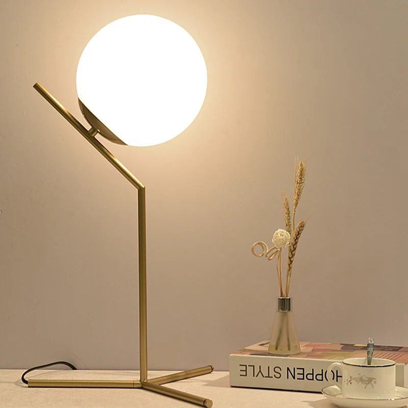 Creative Round Moon Bedside Lamp For a Minimalist Ambiance For Bedroom Living Room