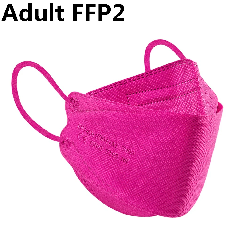 Color Mascarillas Adult ffp2 mascarillas Approved Face Mask Kn95 Mouth Mask Reusable facial masks ffp3 mask 3D Protective Masque