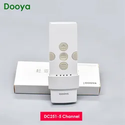 Dooya DC251 5-Channel RF433 Remote Controller,RF433 Wireless Emitter for Dooya RF433 Curtain Motor/Dooya RF433 Tubular Motor