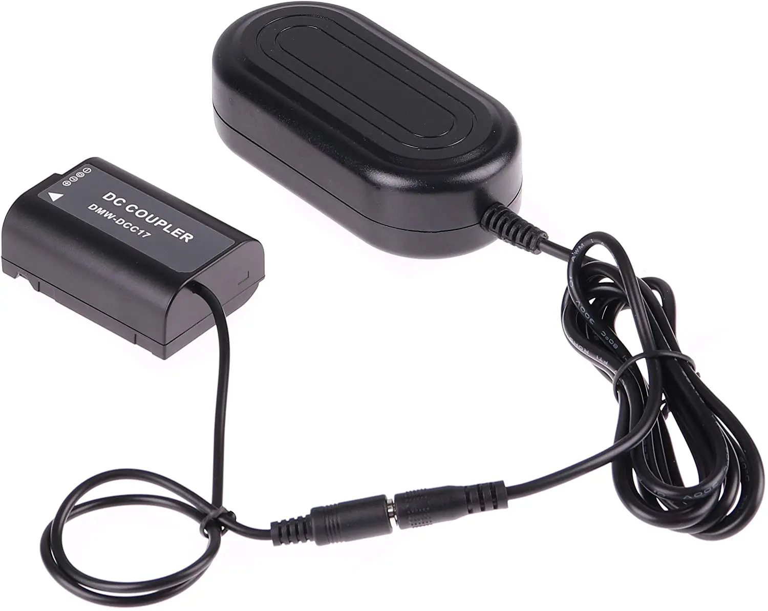 DMW-DCC17 Dummy Battery Power Adapter for  Panasonic Lumix DC-S5 DC-S5K Camera