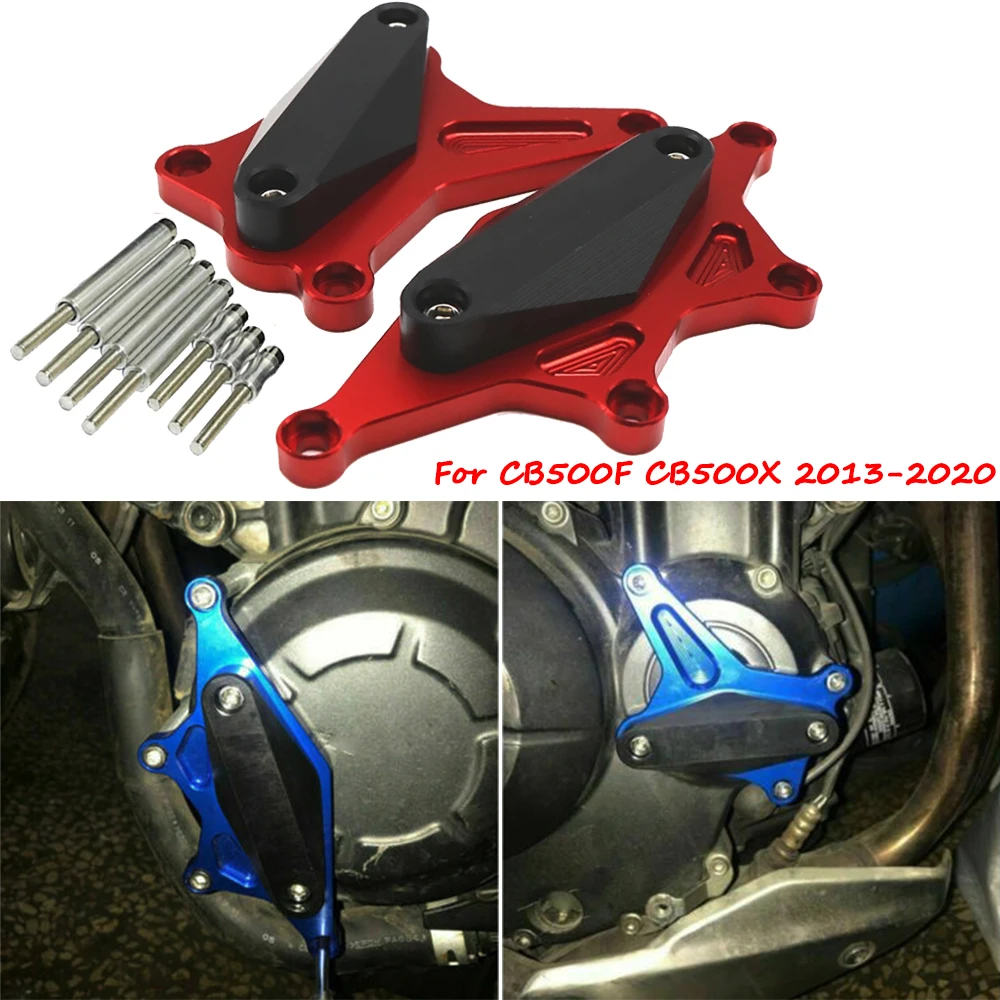 

Motorcycle Engine Crash Guard Stator Cover Frame Slider Falling Protector For Honda CB500F CB500X CB500X/F CB 500F 2013-2020
