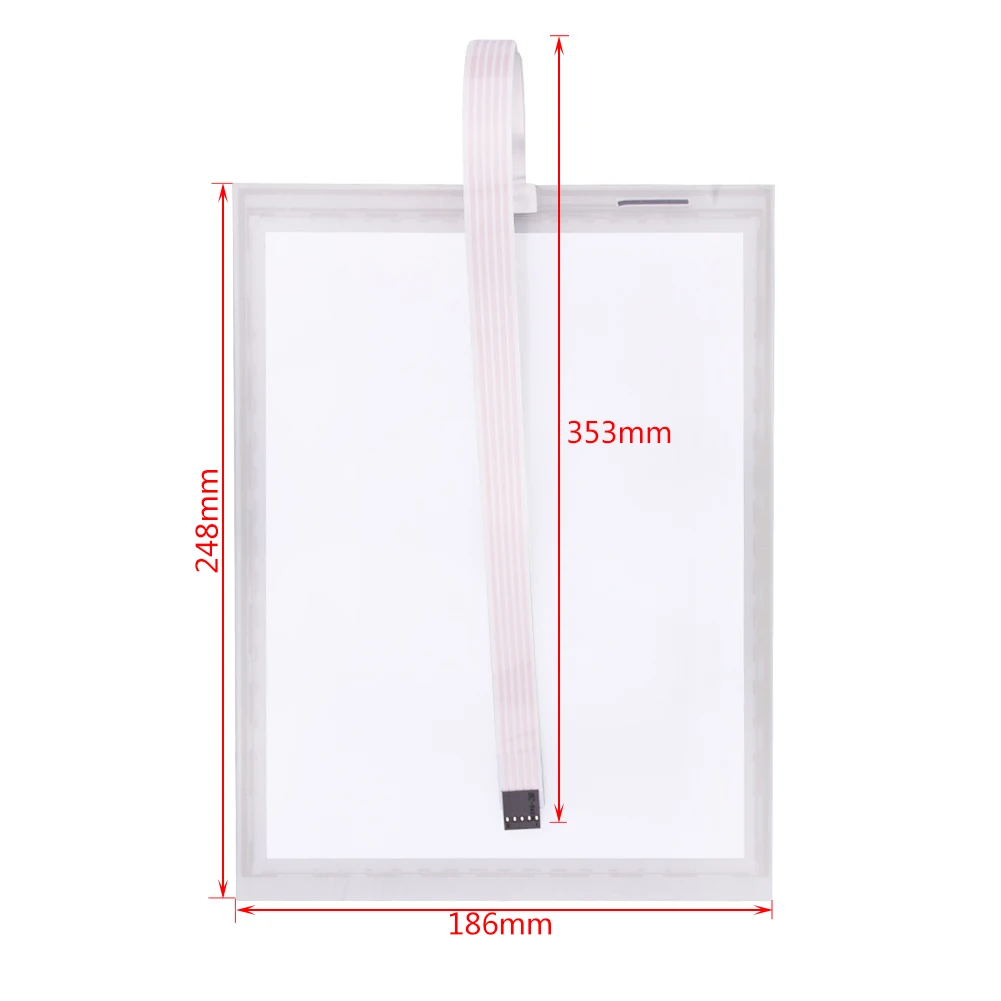 10.4 inch Resistive Touch Screen Panel for Industrial Computer 248*187mm 5 Wire