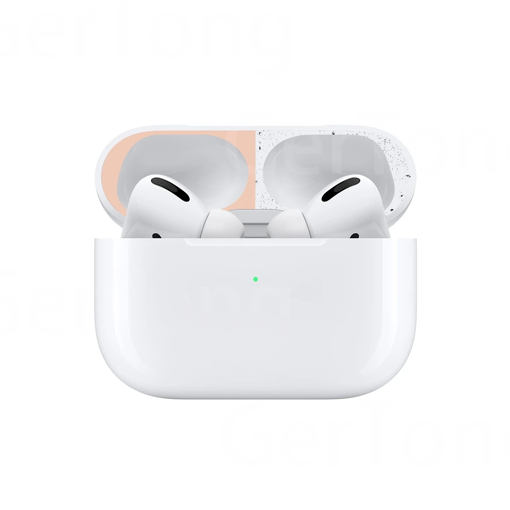 Metal Dust Guard Sticker Case for Apple Airpods Pro Earphone Cover for Airpods 3 Air Pods 3 2 Headphone Charging Box Accessories