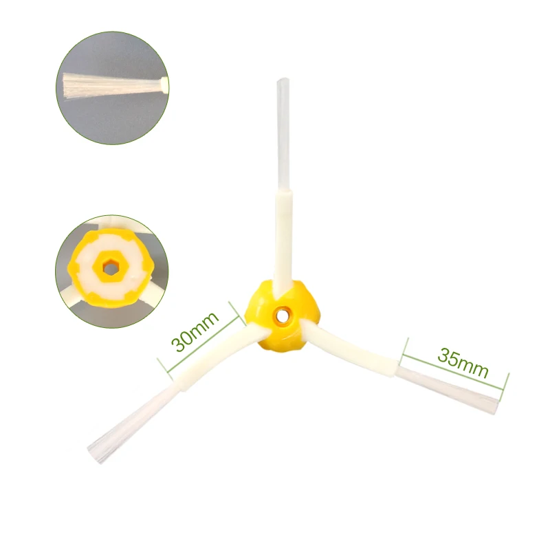 Piezas de aspiradora para iRobot Roomba, cepillo lateral principal, filtro de aire, HEPA 600, 610, 620, 621, 625, 630, 631, 650, 651, 660, 671, 680,