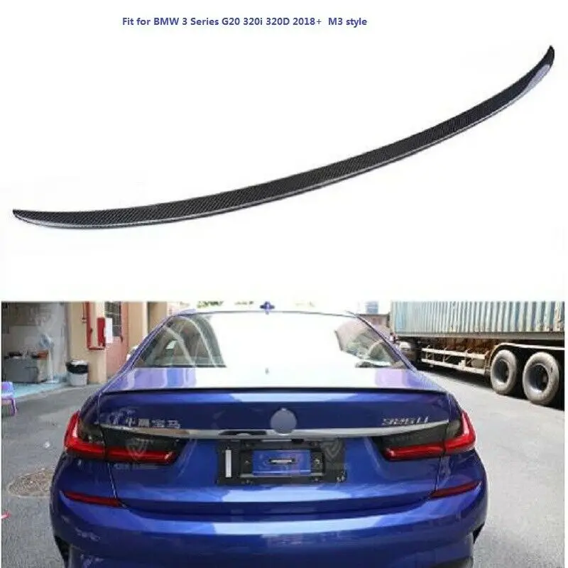 

Carbon Fiber M Performance Rear Spoiler Fit For BMW 3 Series G20 320i 320D 2018+