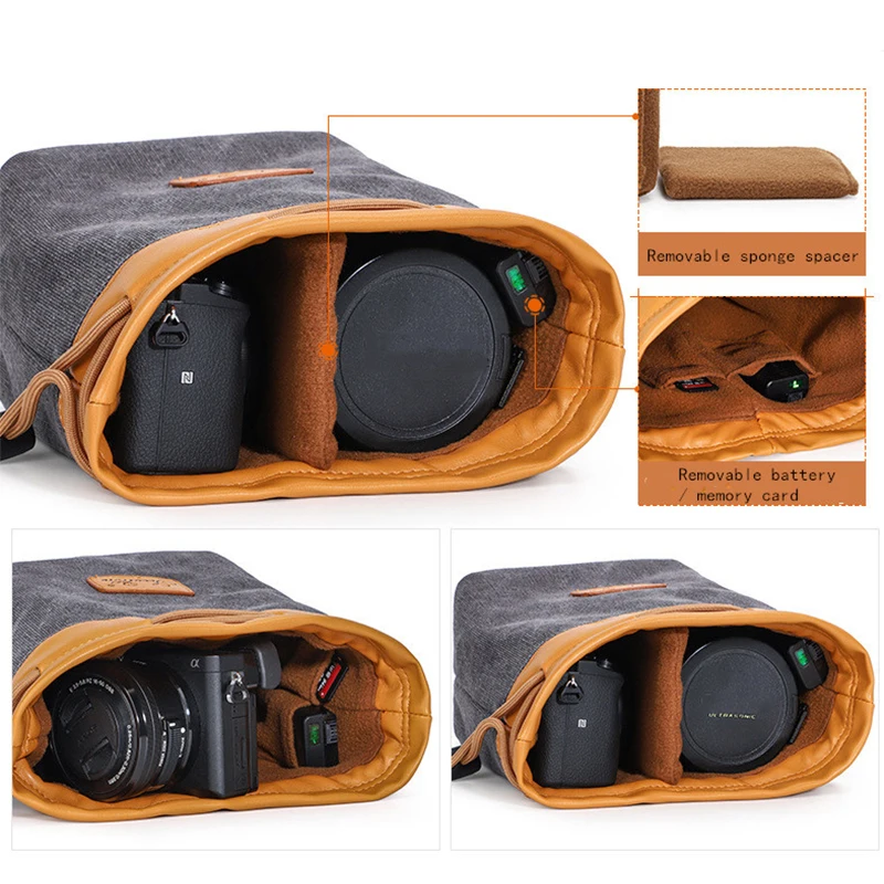 Camera Bag Digital Dslr Bag Waterproof Shockproof Breathable Camera Backpack For Nikon Canon Sony Small Video Photo Bag Backpack