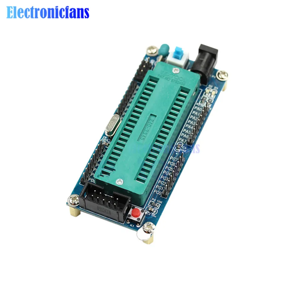 AVR ATMEGA16 Minimum System Board ATmega32 Development Board + USB ISP USBasp Programmer ISP ATTiny 51 Board Module DIY Kits