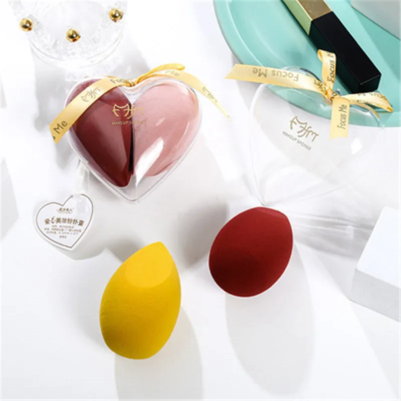 

Makeup Sponge Water Drop Shape Makeup Soft Foundation Puff Cosmetic Makeup Sponge Egg Beauty Tool Wet and Dry Use