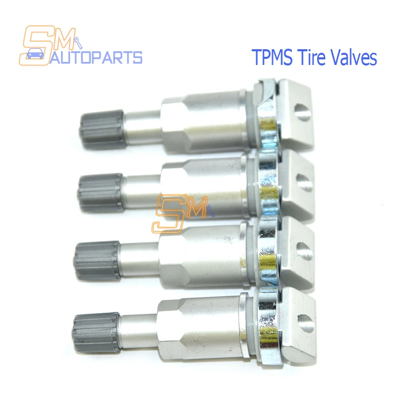 4pcs TPMS Tire Valve For New Land Rover Ford Volvo Honda BMW Hyundai Sunda Dodge Kia K5 Wins Jaguar Aluminum Tire Sensor Valves