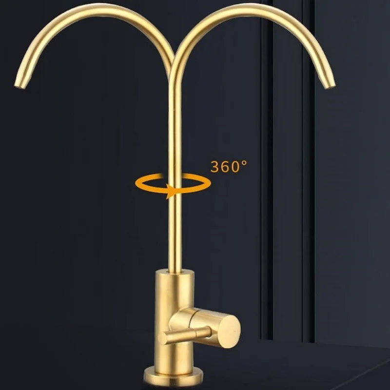 KKTNSG-grifos de cocina de 1/4 ", grifo de bebida directa para cocina, filtro de agua, purificador de ósmosis SUS 304, grifo de fregadero de acero