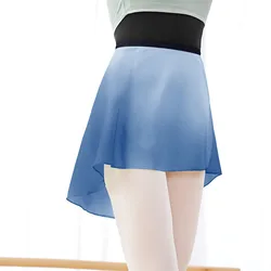 Ballet Dance Skirt Adult Children Chiffon Gradient Irregular Practice Leotard Dance Skirts Women Gymnastics Skate Ballet Skirts