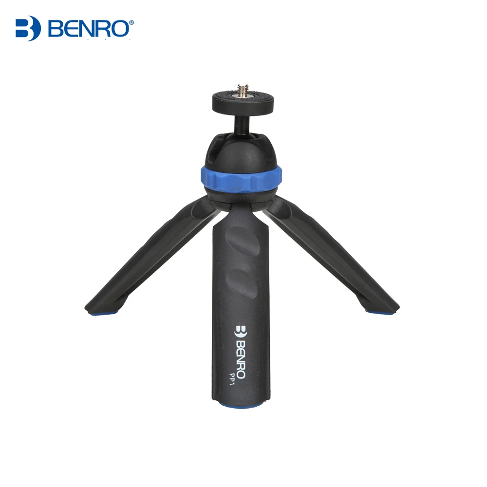 Benro PP1 Настольный многофункциональный держатель Мини Гибкий маленький Штатив для мобильного телефона для TikTok видео в реальном времени смотреть телевизор