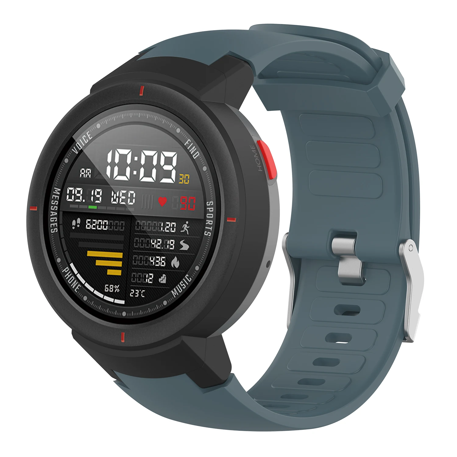 سوار ساعة Huami Amazfit Verge Lite ، سوار سيليكون