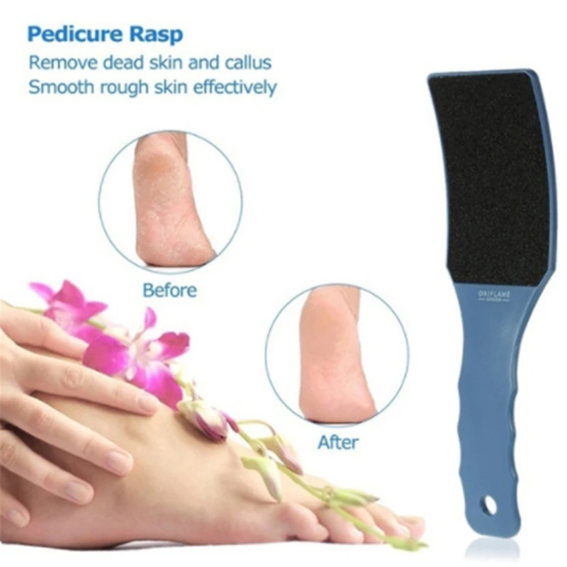 Double Side File Pedicure Tool Foot Care Large Sandpaper Rasp Foot File Tools Coarse Callous Remover Hard Skin Grinding Skin