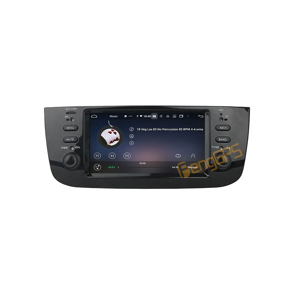 For Fiat Linea Punto Evo 2009 - 2015 Android Car Radio Stereo Multimedia Player 2 Din Autoradio GPS Navigation PX6 Unit Screen