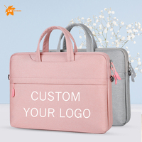 Woman Laptop Bag Sleeve Shoulder Bag Notebook Carrying Case Man Handbag Custom Bag Printed Logo