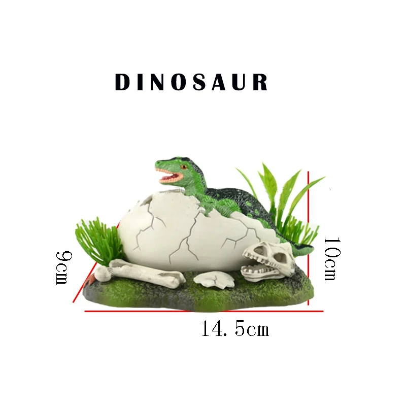 WinAquam Decoration DINOSAUR Fish Tank Ornament Decor for Aquarium Tank WJ02