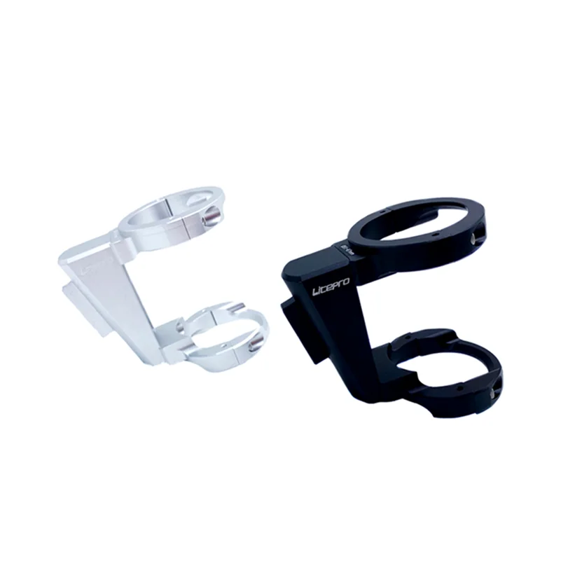 Litepro Folding Bicycle Pig Nose Pannier Adapter Front Shelf Mount Carrier Adapter 51-98MM 51-87MM Bike Pannier Adapter