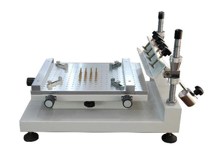 

High Precision Manual PCB Screen Press Precise Stencil Solder Printing Machine