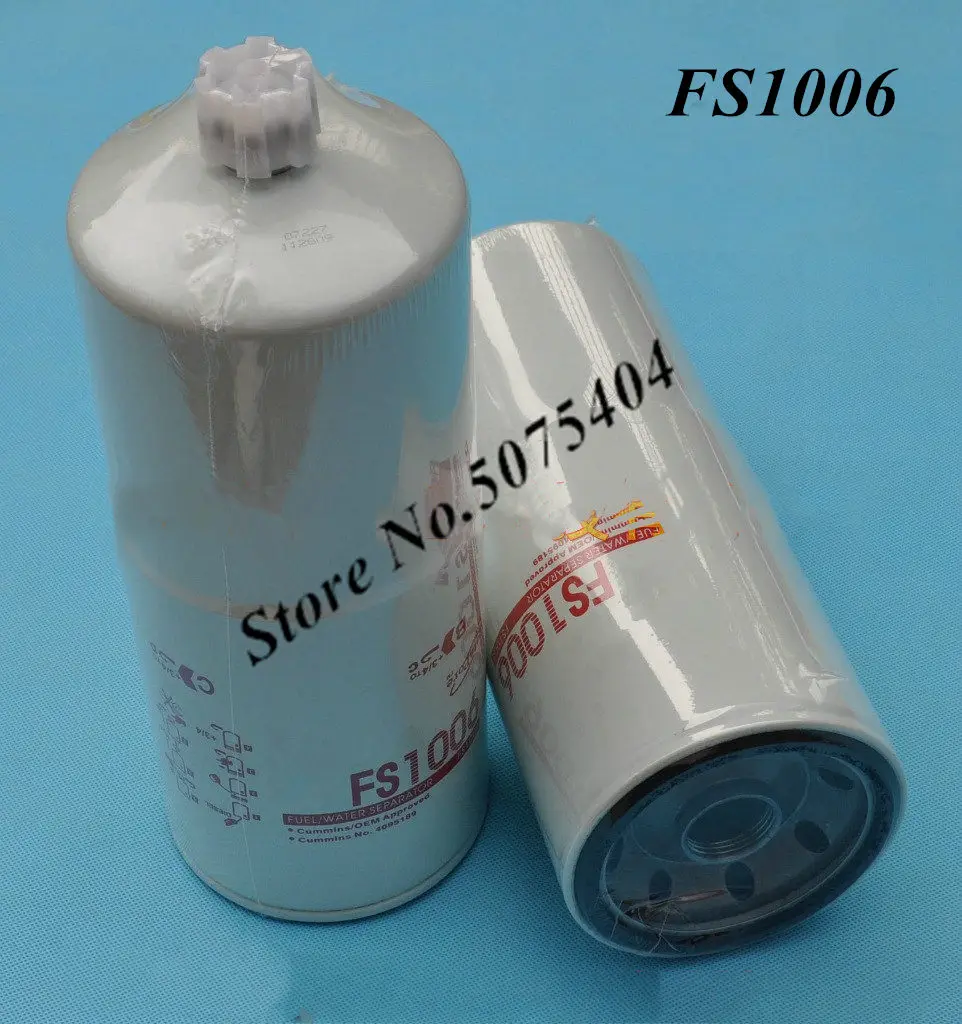 

Fuel Filter FS1006 Replacement Filter FS19870 Fuel Water Separator For CUMMINS Excavator Generator Set AUTO Truck Diesel Filter