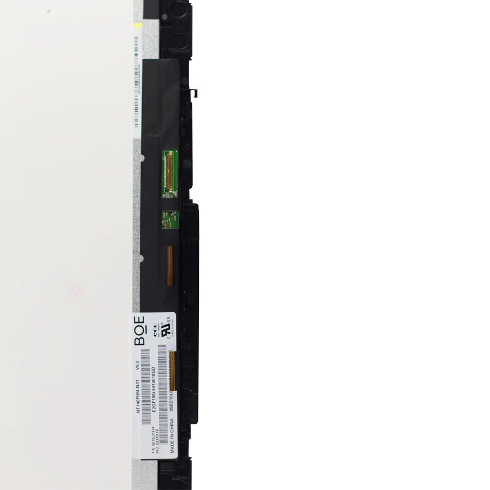 Imagem -04 - Display Lcd para hp Pavilion X360 14-ba 14m-ba Display Lcd Touch Screen Digitador Assembly 1366*768 1920*1080 com Placa Pequena 14