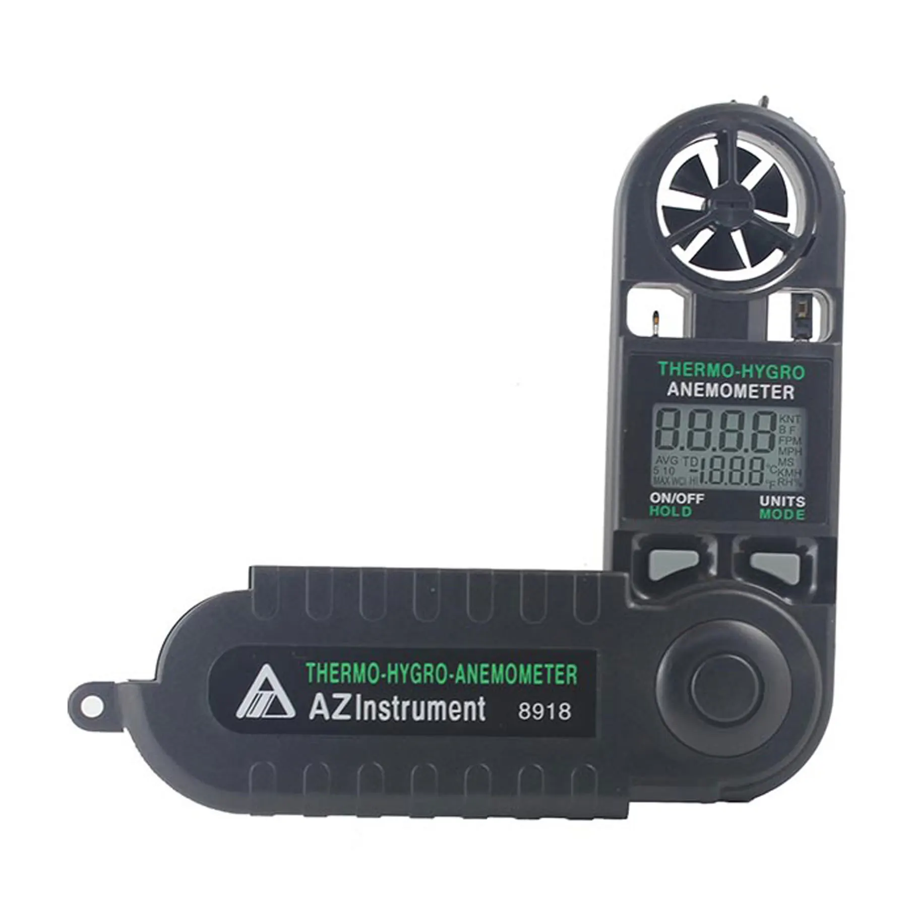 

AZ8918 3 in 1 Pocket Humidity Anemometer Digital Air flow Meter wind speed meter Windchill Anemometer