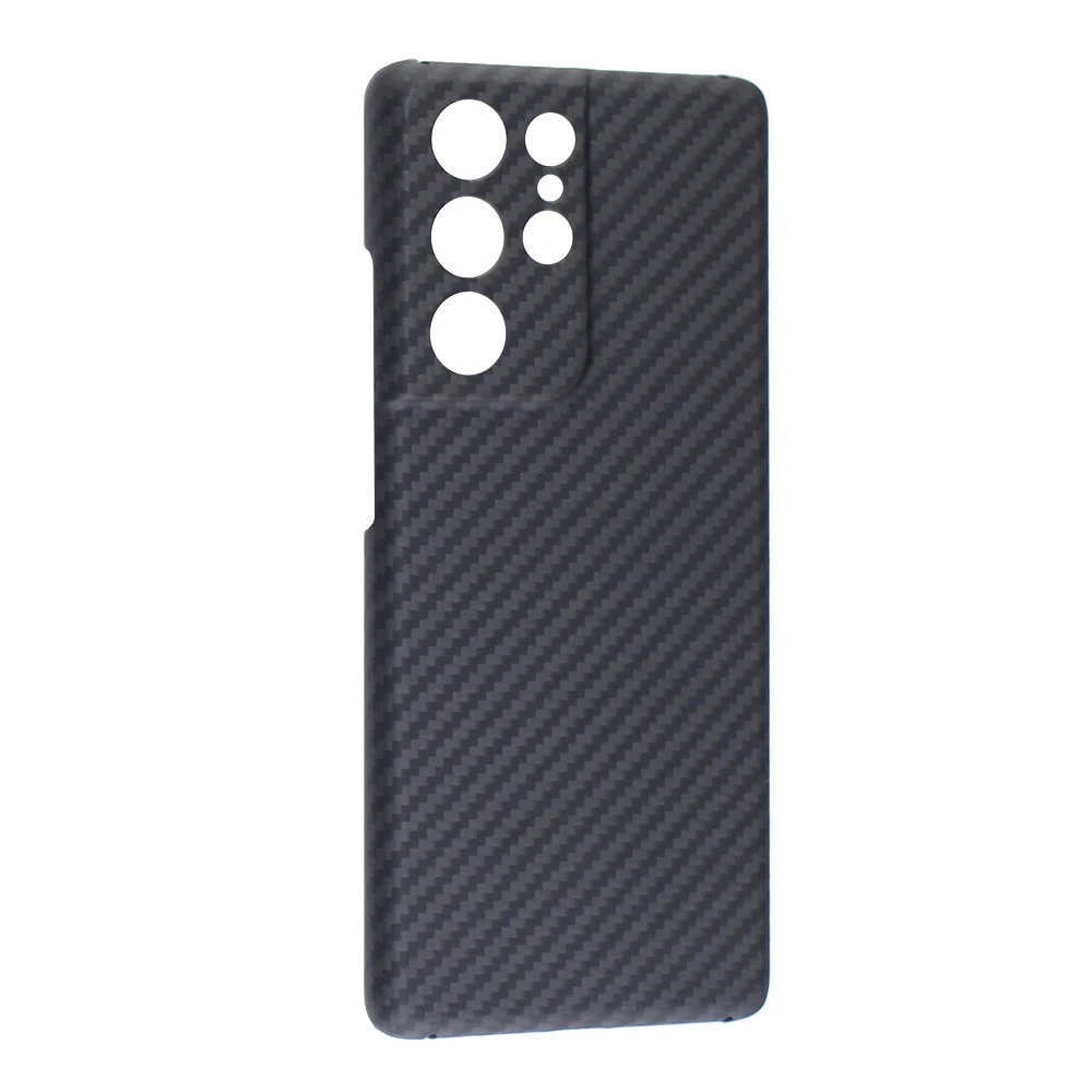 ACC-Real Carbon Fiber Phone Case For Samsung Galaxy S21 Ultra S21 Ultra-thin Anti-Fall Trendy man cover Galaxy Note 20 Ultra