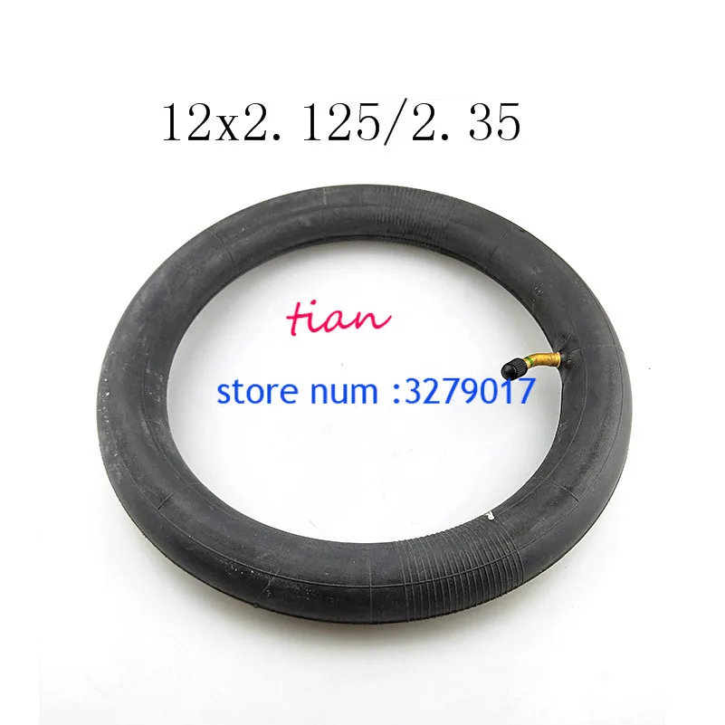 Good sale12 x 2.125 / 2.35 Bent Angle Valve Stem tube 12*2.125/2.35 tube tyre for Schwinn Tricycle Roadster 12