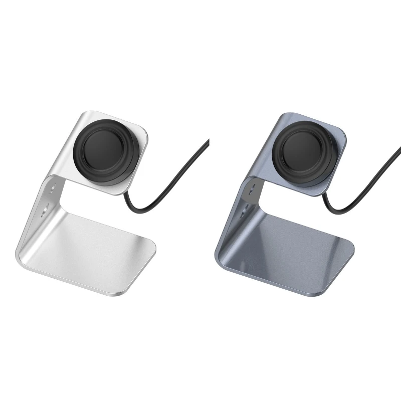 Metal USB Charger Dock Magnetic Stand for samsung-Galaxy watch 42/46mm Gear S2 Sport Classic S3 Frontier SM-R760 R800