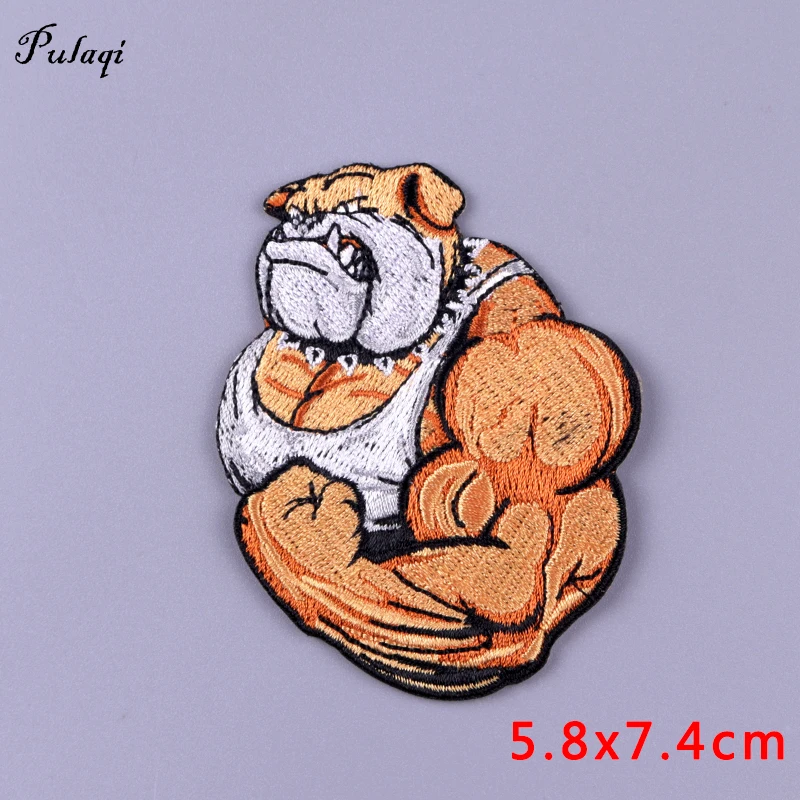 Patch di dinosauro Patch ricamata Punk per toppe di abbigliamento ferro su toppe sui vestiti adesivi fai da te con gancio e anello