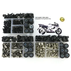 Fit For Yamaha YZF1000R 1996 1997 1998 1999 2000 2001 2002 2003 Full Fairing Bolts Kit Covering Bolts Fairing Clips Nuts Screws