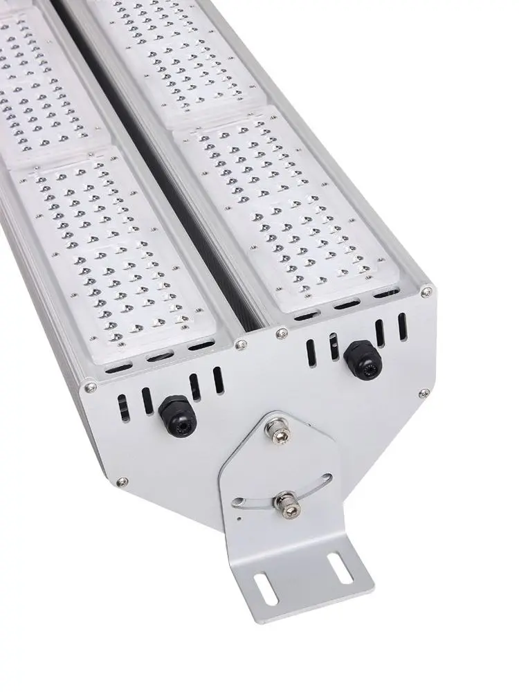 DLC – éclairage industriel linéaire LED 200W, 150Lm/W, éclairage d'entrepôt