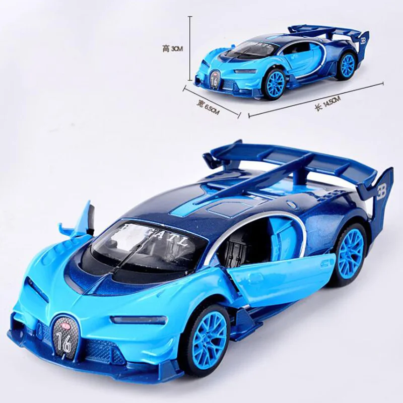 1:32 scale metal alloy die-casting Bugatti Veyron GT car model toy back model car F adult children's toy gift