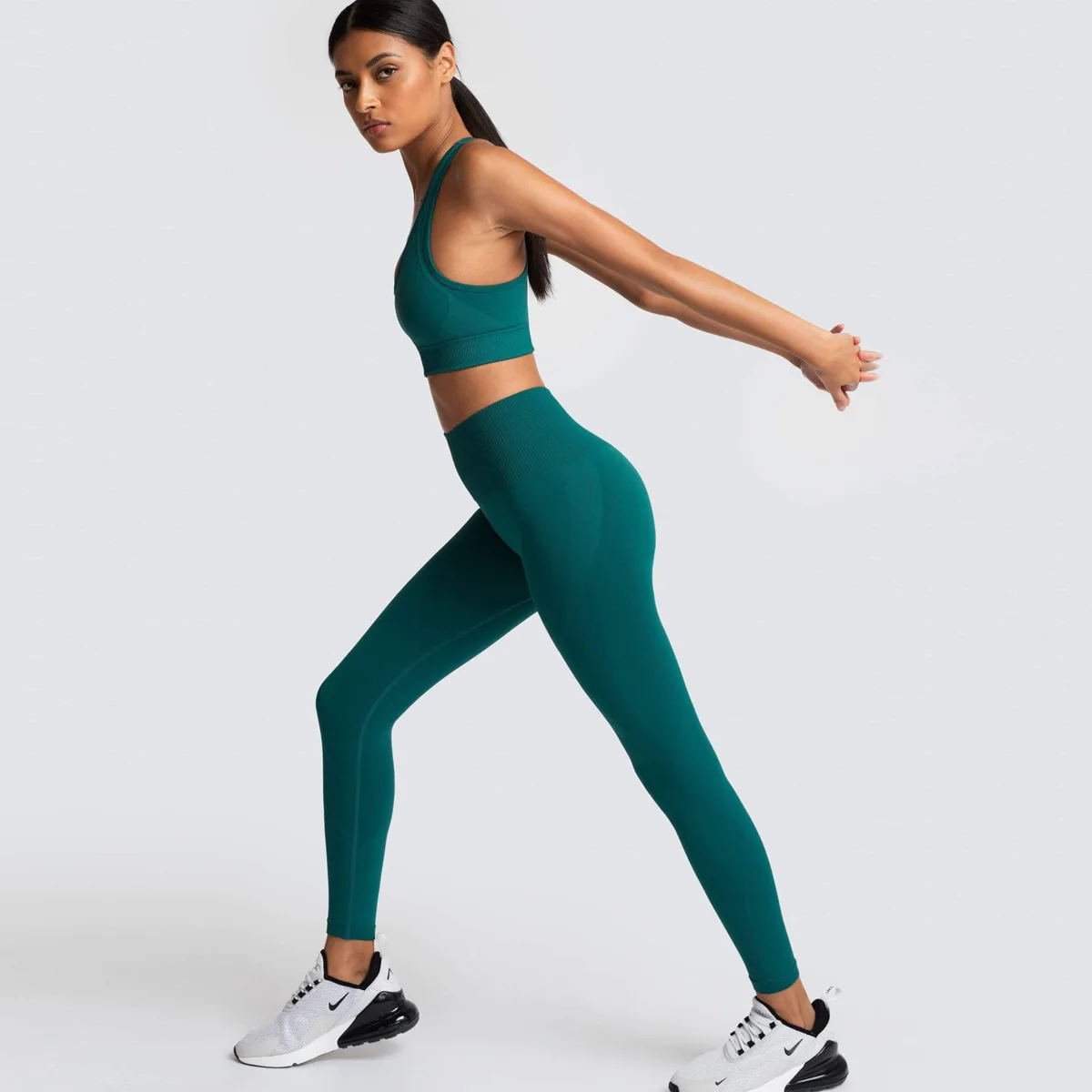 2022 Seamless Yoga Set Workout Clothes for Women Sport Set Outfit Fitness Clothing Gym Clothes Women Set Leggings Sportswear