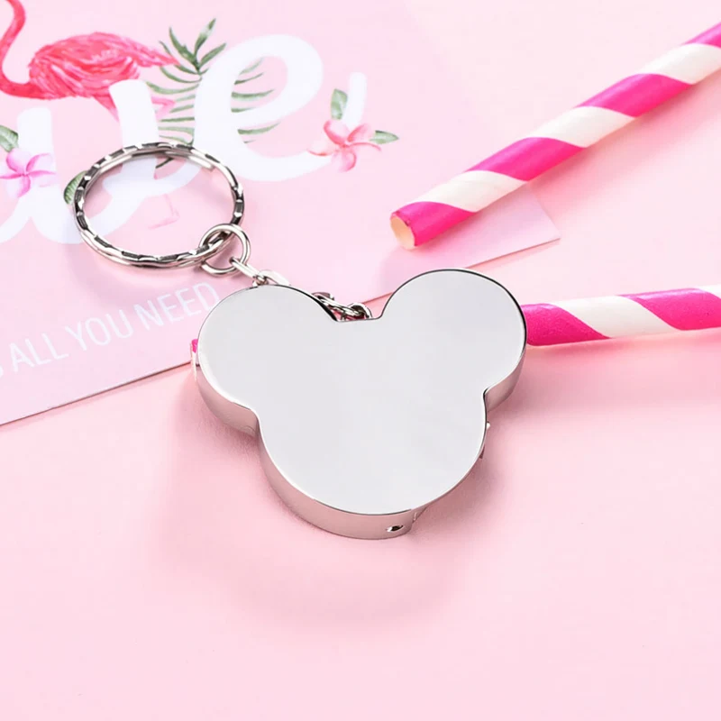 Metal Mouse Head Leuke Usb Flash Custom Logo Memory Stick Mini Computer Gift 8Gb 16Gb Pendrive 32G/64G Pen Drive Sleutelhanger