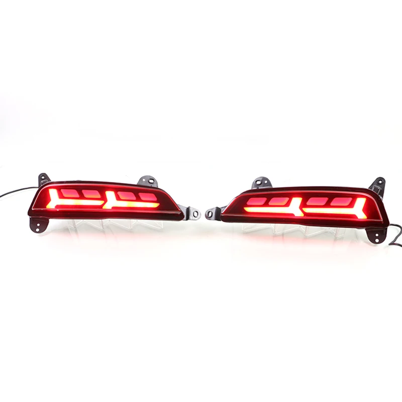 1 Pair For Hyundai Creta IX25 2014 2015 2016 2017 Led Reflector driving lights Brake Lights rear bumper lamp Turning Signal ligh