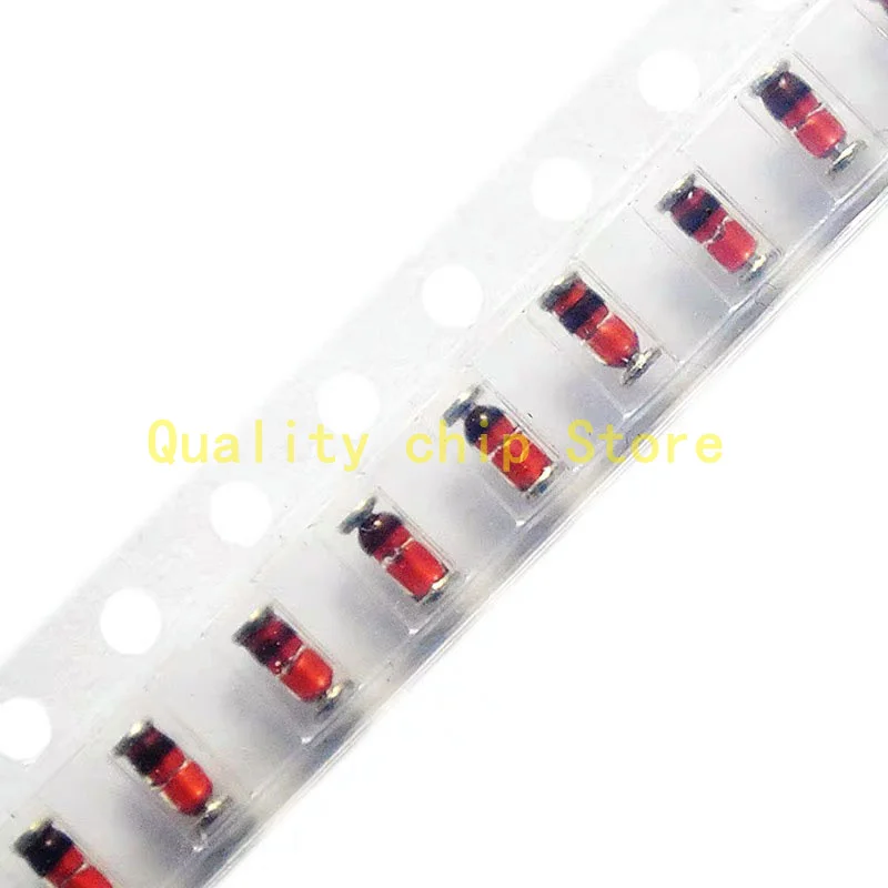 100PCS LL4148 LL-34 1N4148 IN4148 smd High-speed switching diodes 75V 150MA sod80