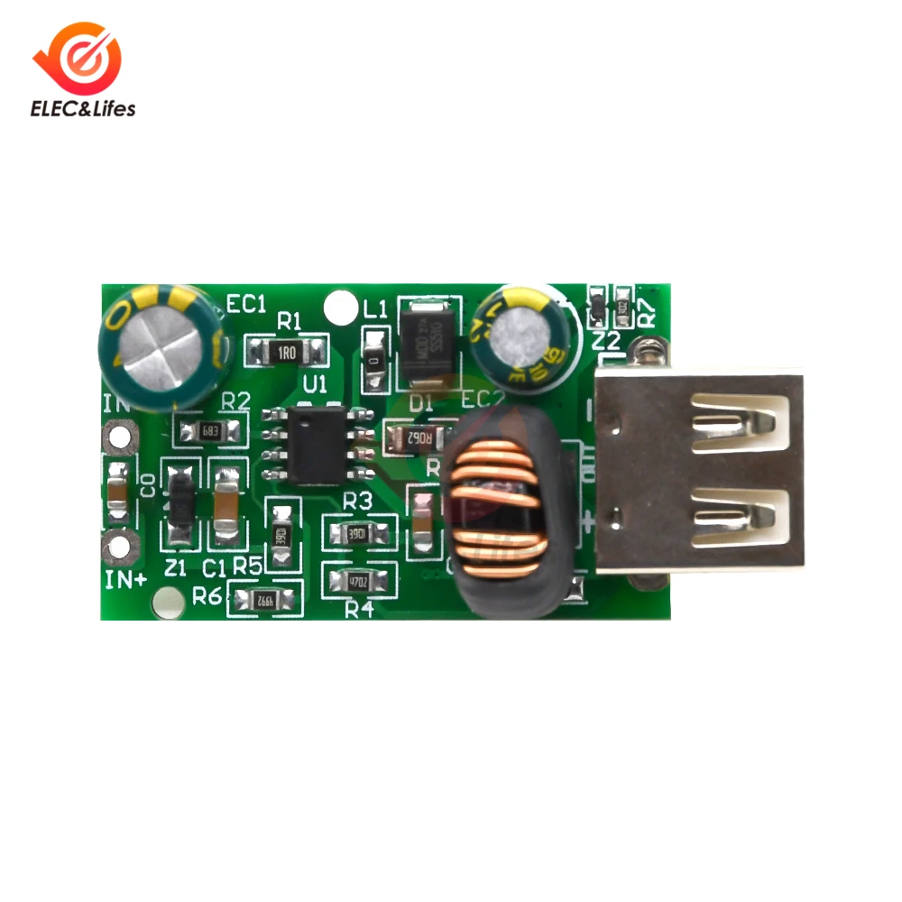 12V 24V 48V 60V 72V DC-DC Step Down Buck Converter 5V 2A USB modulo di ricarica per caricabatterie per telefono cellulare per auto