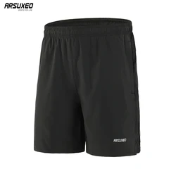 ARSUXEO Laufhose Männer Quick Dry Training Jogging Sport Shorts Workout Gym Kleidung Lose Fit B203