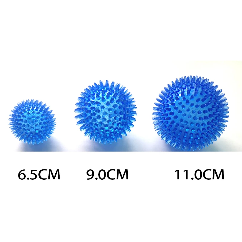 S/M/L Pet Dog Ball Squeak Dog Toys For Golden Retriever Dogs Spikeds Ball TPR Dog Toy Balls Spike Ball Doges игрушки для собак