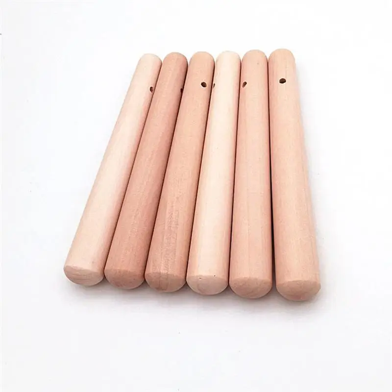 1PC 150 x 21mm Children Kids Wooden Food Muddler Grinding Rod Wood Pestle Professional Muddler for Toddlers Eating -