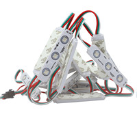 20pcs 1.5W/Chip DC 12V WS2811 RGB LED Pixel Light Module IP68 waterproof LED Lighting Full Color christmas Light