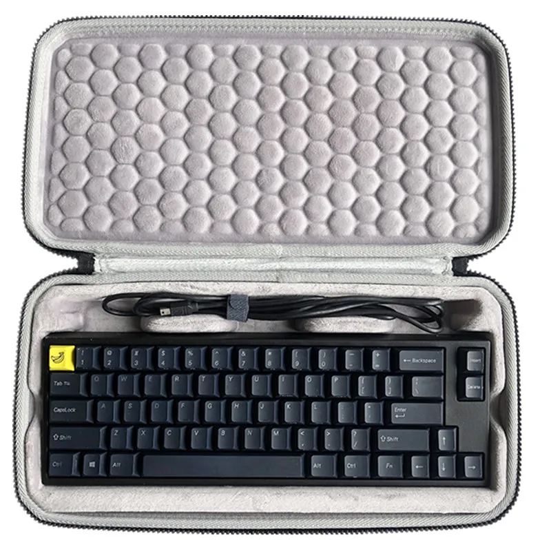 Fashion Carrying Case for Leopold FC900 FC980 FC750 FC660M FC650 FC660M BT Keyboard Waterproof Protection Hard Bag