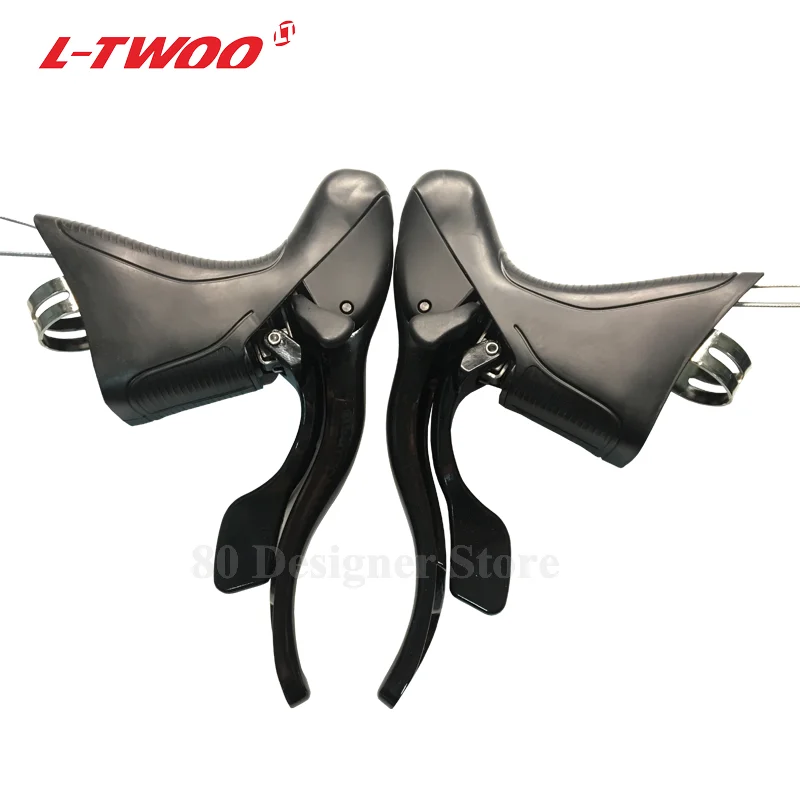 LTWOO R5 2x9 speed Road Bike Shifters Lever Brake Road Bicycle Compatible for Shimano 18s Derailleur, brake cables are included